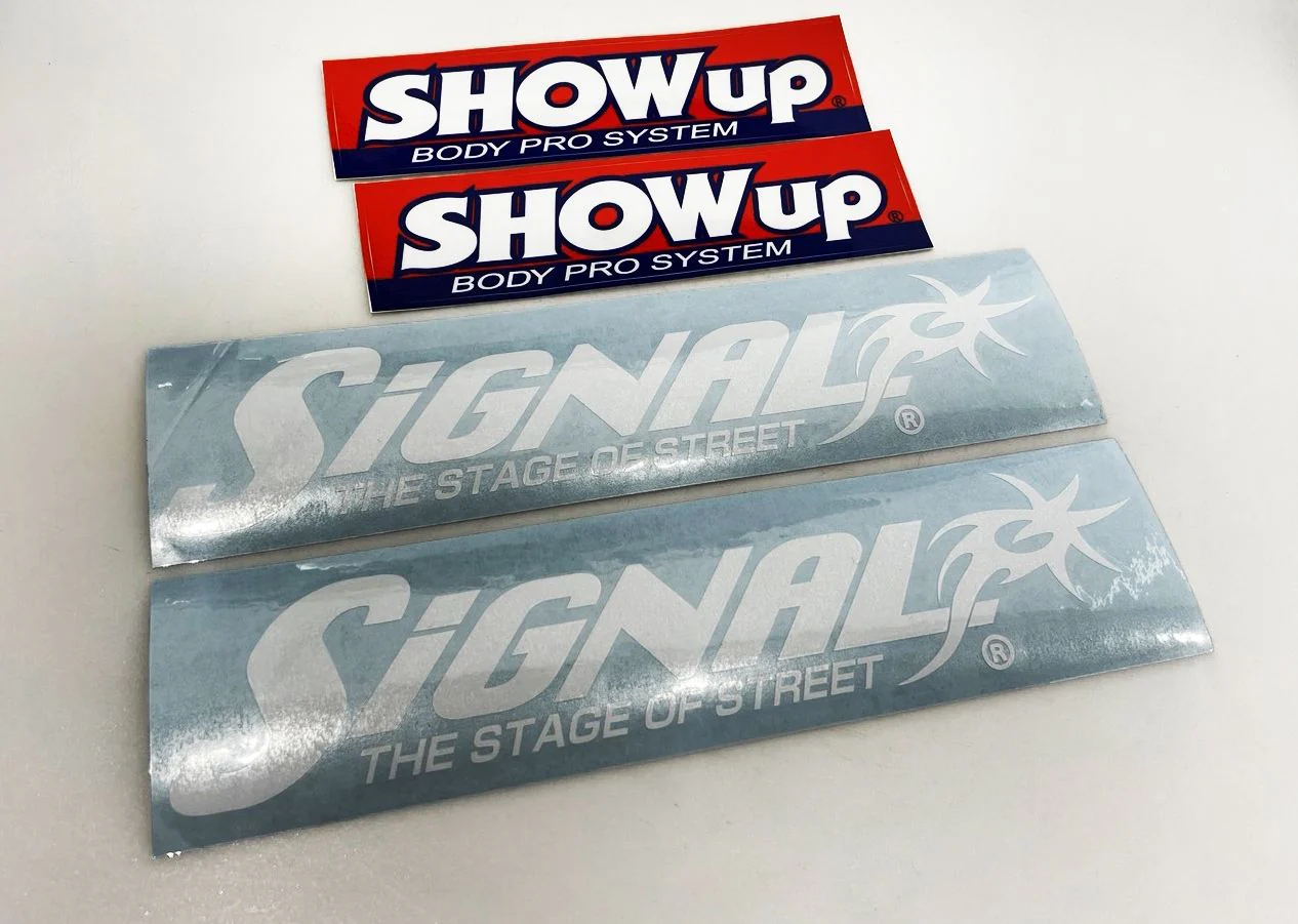 Official Signal Auto - Show Up Body Pro System Bumper Decal Stickers [ShowUp] SSS