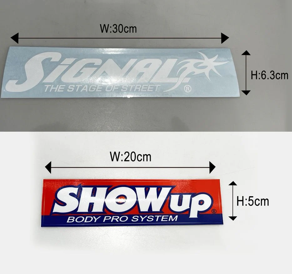 Official Signal Auto - Show Up Body Pro System Bumper Decal Stickers [ShowUp] SSS - Image 2