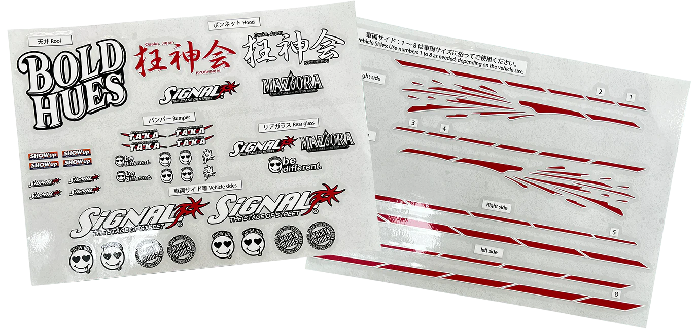 Official Signal Auto Show Up TAKA Livery Set [ShowUp] VS-01