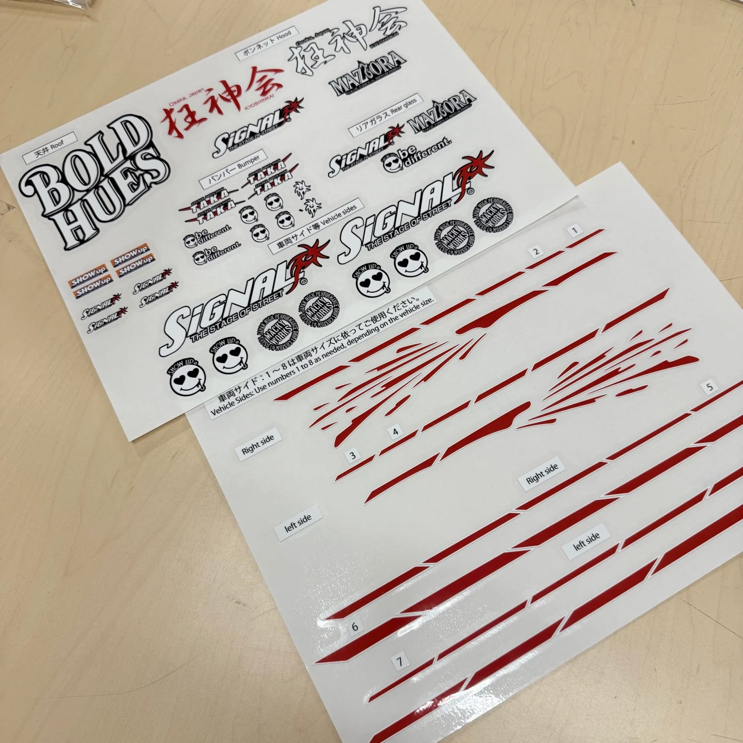 Official Signal Auto Show Up TAKA Livery Set [ShowUp] VS-01 - Image 4