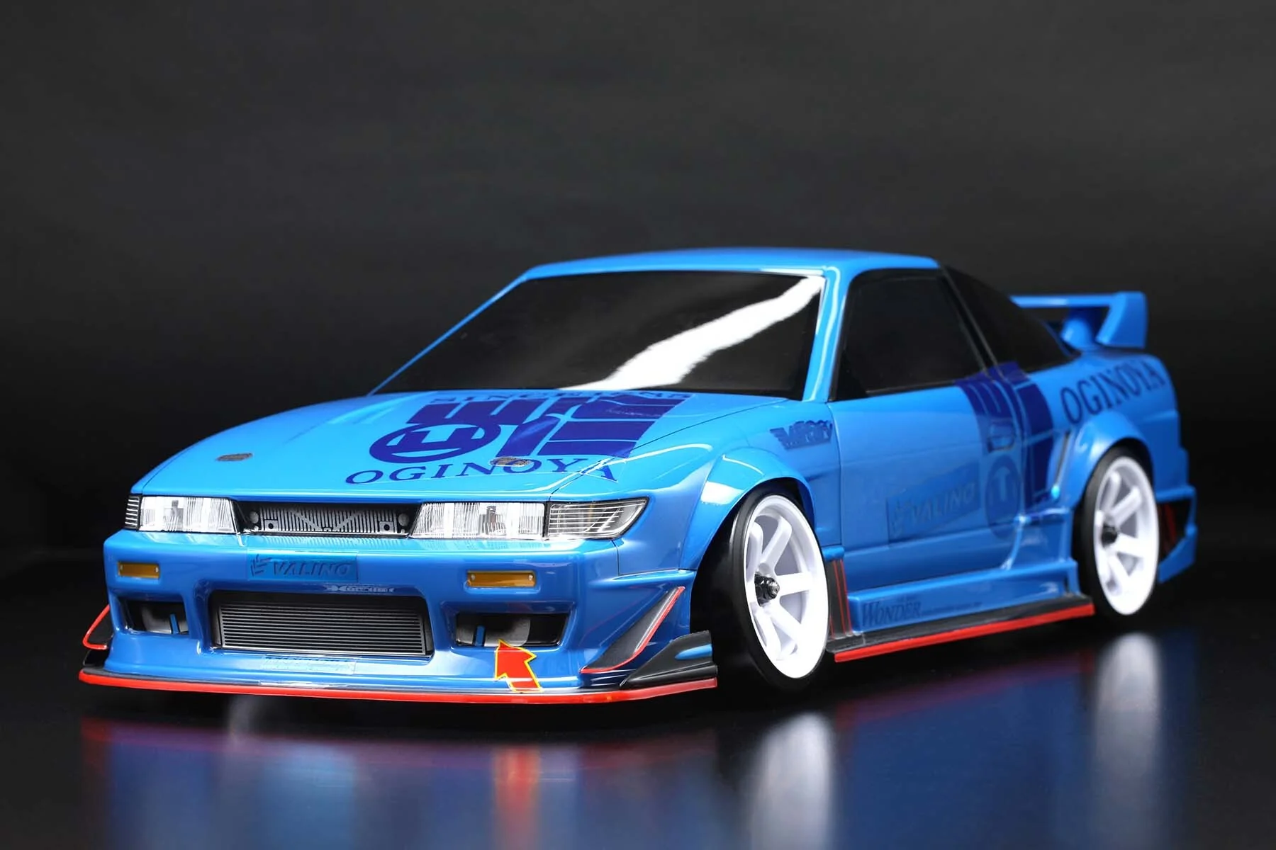 PREORDER: Ogino-ya Nissan Sil-Eighty Sayaka Special Drift Body Set SIL80 Sileighty 1-10 Clear Lexan [Yokomo] SD-RS13SPB