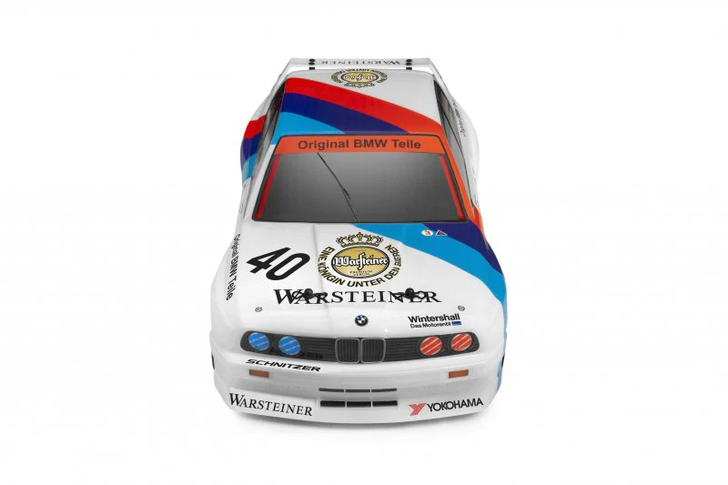 *PAINTED* BMW E30 Warsteiner (WHITE) Body 1-10 (200mm) Body Set - [HPI] 120261 - Image 3