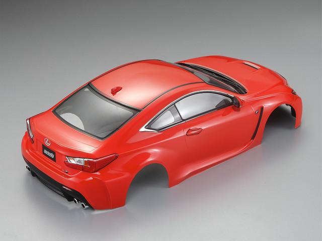 *PAINTED* Lexus RC F 1-10 Body Set (ORANGE) [Killerbody] 48649 - Image 2