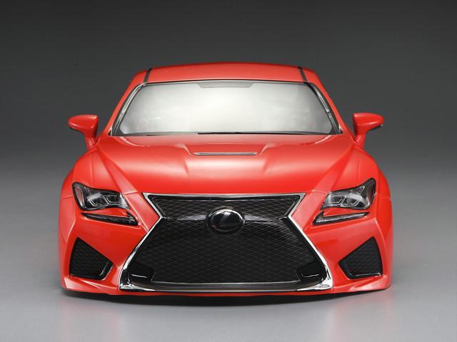 *PAINTED* Lexus RC F 1-10 Body Set (ORANGE) [Killerbody] 48649 - Image 3
