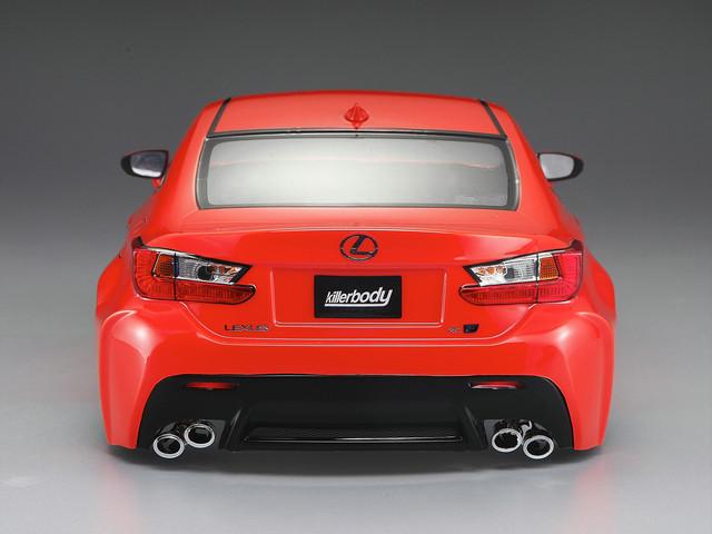 *PAINTED* Lexus RC F 1-10 Body Set (ORANGE) [Killerbody] 48649 - Image 4