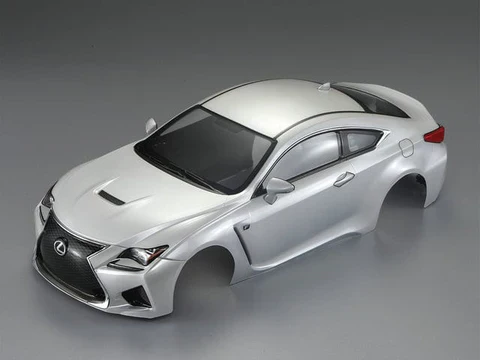 *PAINTED* Lexus RC F 1-10 Body Set (PEARL WHITE) [Killerbody] 48648 - Image 2
