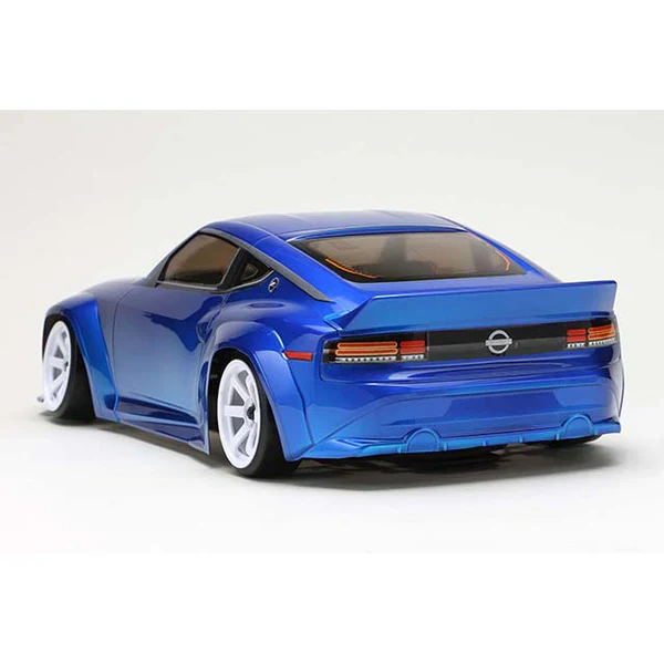 *Painted* Metallic Blue Pandem Nissan Fairlady Z RZ34 400z 1-10 BODY SET [Yokomo] SD-RZ34BLB - Image 2