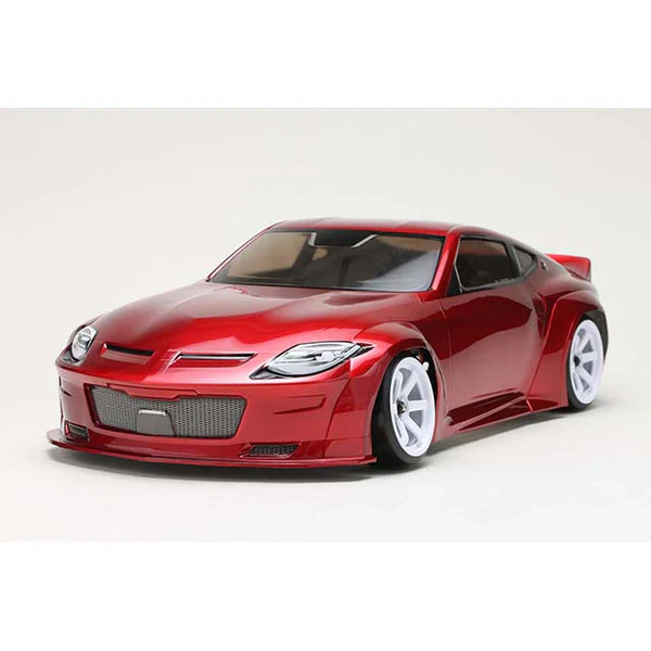 *Painted* Metallic Red Pandem Nissan Fairlady Z RZ34 400z 1-10 BODY SET [Yokomo] SD-RZ34RB - Image 2