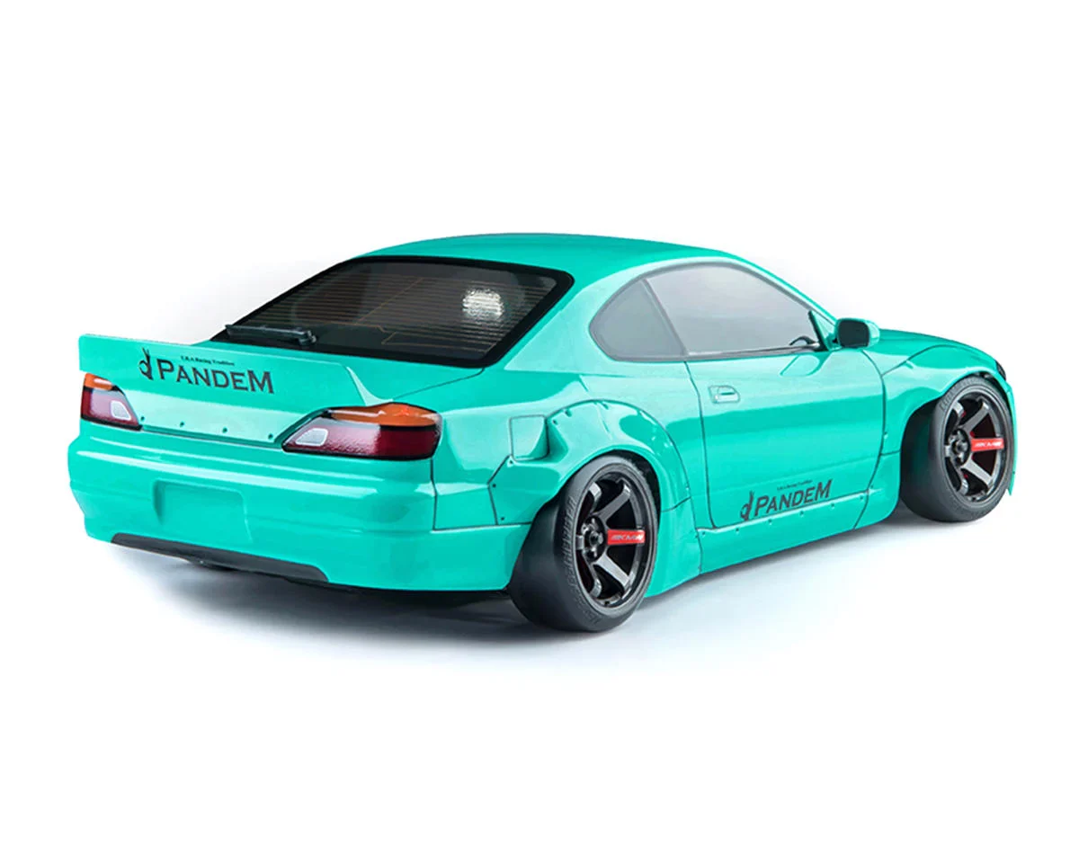 *PAINTED* Nissan Silvia S15 (Mint Green) - Rocket Bunny 1-10 Body Set S15RB [MST] 720026MG - Image 2
