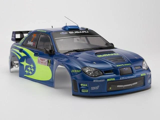*PAINTED* Subaru Impreza STI HAWK EYE 1-10 Body Set (BLUE) [Killerbody] 48762 - Image 5