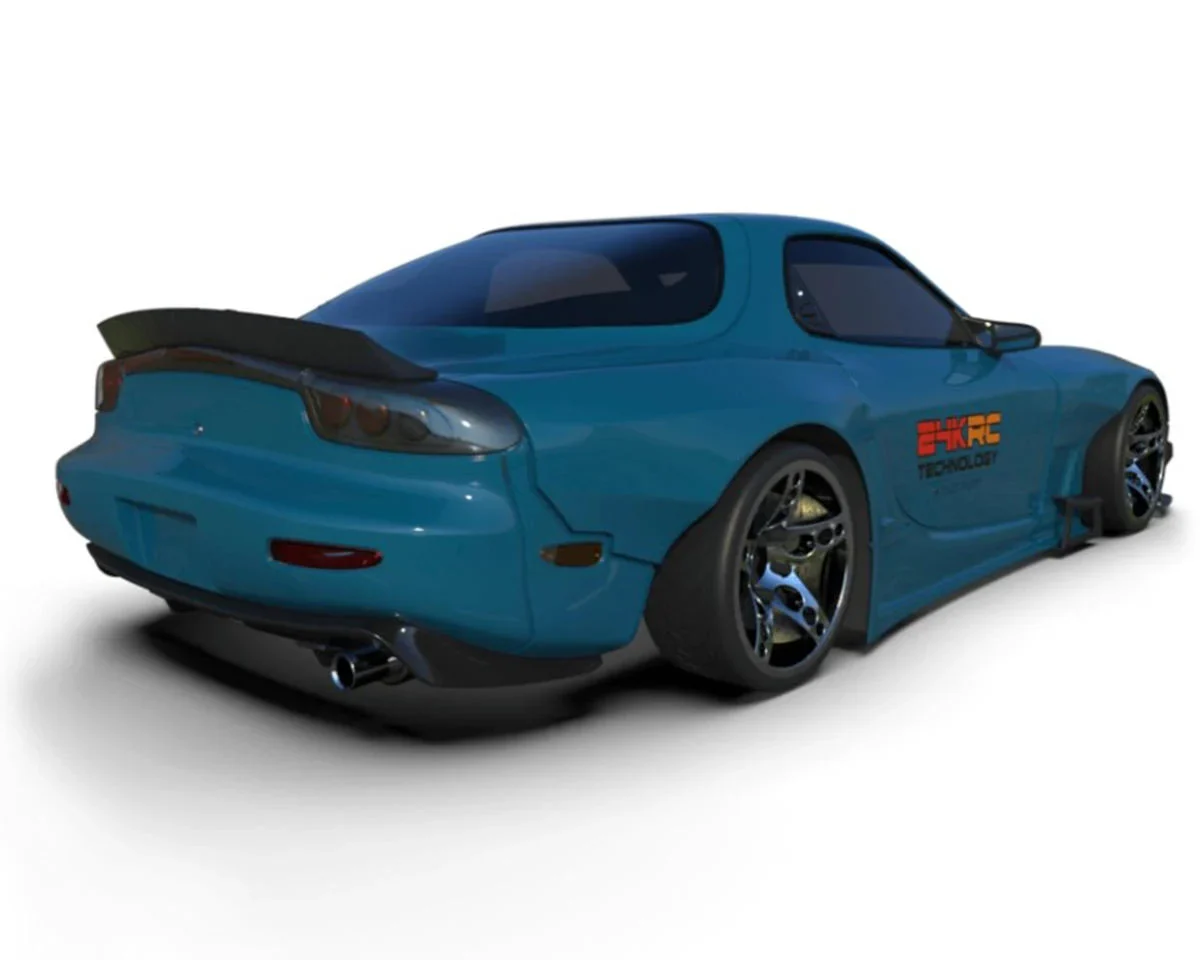 GR FIGHTERWORKS Mazda RX-7 FD3S Widebody 1-10 Drift Body Shell [24K] TAF17010 - Image 3