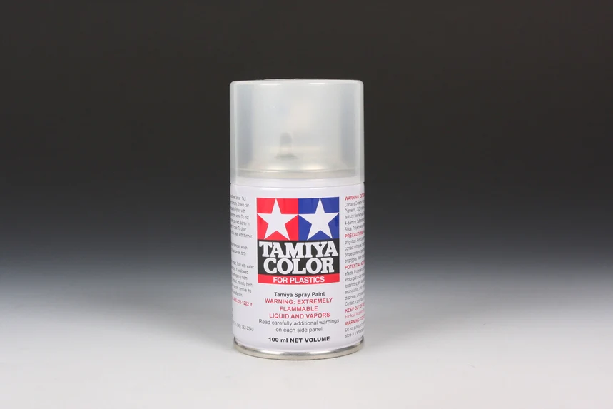 PEARL CLEAR - Lacquer Spray Paint 100ml (For Plastic Models) TS-65 [Tamiya] 85065 - Image 2