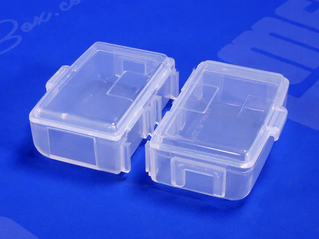 Petite Joint Series (M Size)- Interlocking Parts Box 1" Rectangle  - (50 x 35 x 18 mm)  Made in Japan [Meiho] 4963189147026 - Image 2