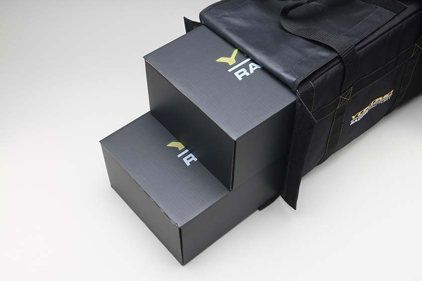 Pit Bag IV (Dual Car) CARDBOARD BOX HAULER [Yokomo] YT-24BK4 - Image 2