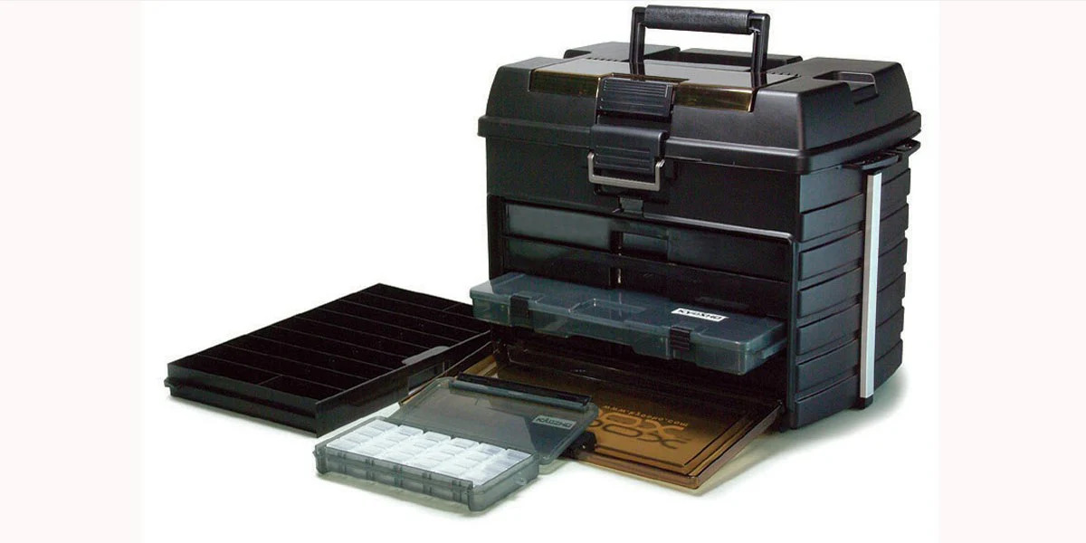 PIT BOX DX (LARGE) BLACK Carry Case [KYOSHO] 80460 - Image 2