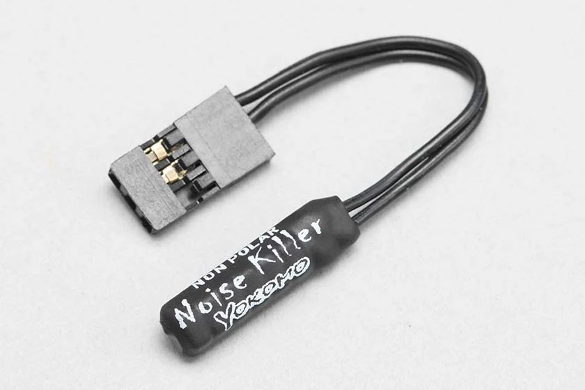 PLUG IN Capacitor for receiver (non-polar) GLITCH BUSTER [YOKOMO] BL-RRCP