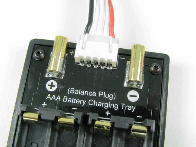 PN Racing Mini-Z AAA Charging Tray with Balance Plug (4.0mm Bullet - Balance In) [PN Racing] 500757 - Image 2