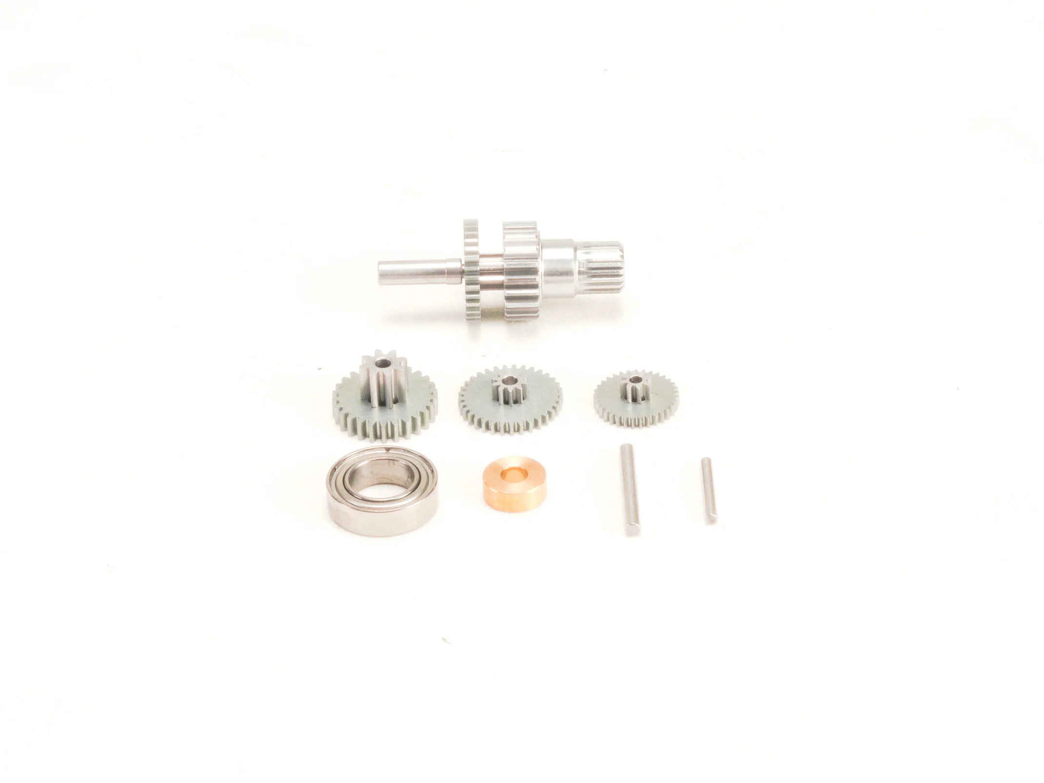 PN Racing Replacement Titanium Gear Set (Pin & Bearings Included) for V3 Anima Micro Servo [PN Racing] 500833G