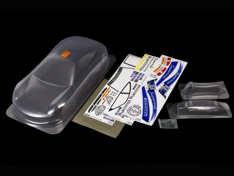 PORSCHE 911 GT3 (996) BODY 1-10 Body Set (190mm) w Wing - [HPI] 7418 - Image 2