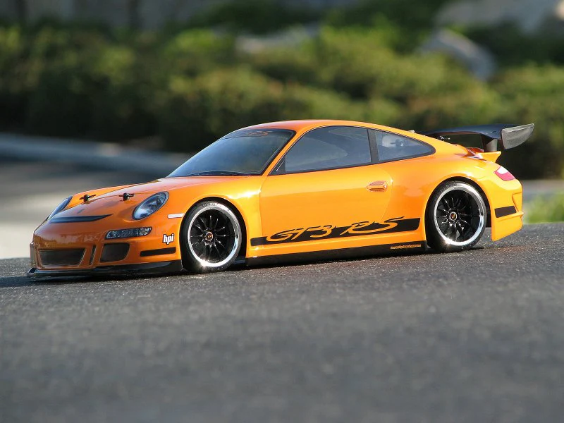 PORSCHE 911 GT3 RS BODY 1-10 Body Set (200mm) w Wing - [HPI] 17541
