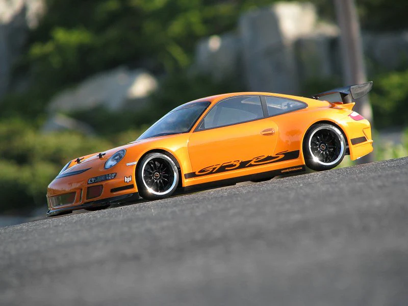 PORSCHE 911 GT3 RS BODY 1-10 Body Set (200mm) w Wing - [HPI] 17541 - Image 3