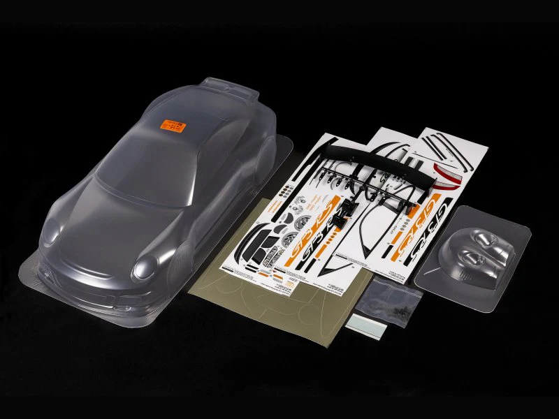 PORSCHE 911 GT3 RS BODY 1-10 Body Set (200mm) w Wing - [HPI] 17541 - Image 6