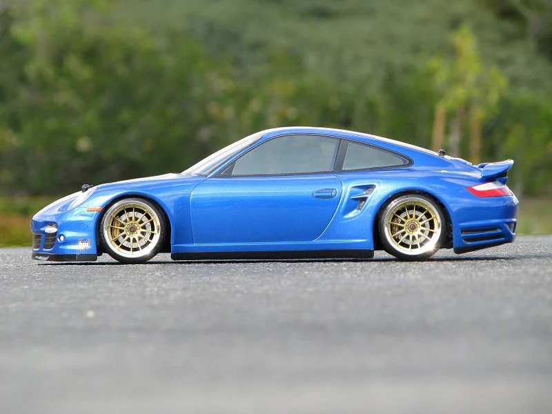 PORSCHE 911 TURBO (997) 1-10 Body Set (200mm) w Wing - [HPI] 17527 - Image 2