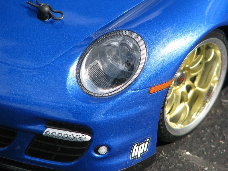 PORSCHE 911 TURBO (997) 1-10 Body Set (200mm) w Wing - [HPI] 17527 - Image 3
