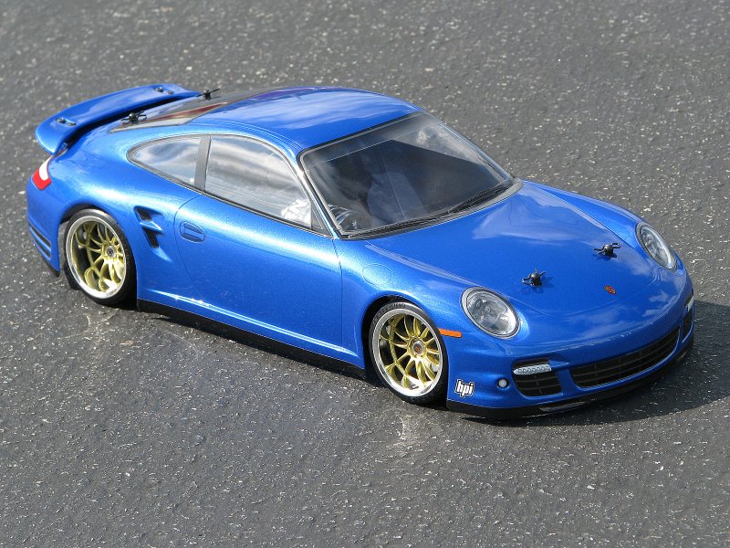 PORSCHE 911 TURBO (997) 1-10 Body Set (200mm) w Wing - [HPI] 17527 - Image 4