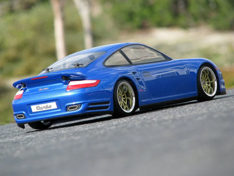 PORSCHE 911 TURBO (997) 1-10 Body Set (200mm) w Wing - [HPI] 17527 - Image 5