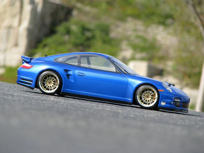 PORSCHE 911 TURBO (997) 1-10 Body Set (200mm) w Wing - [HPI] 17527 - Image 6