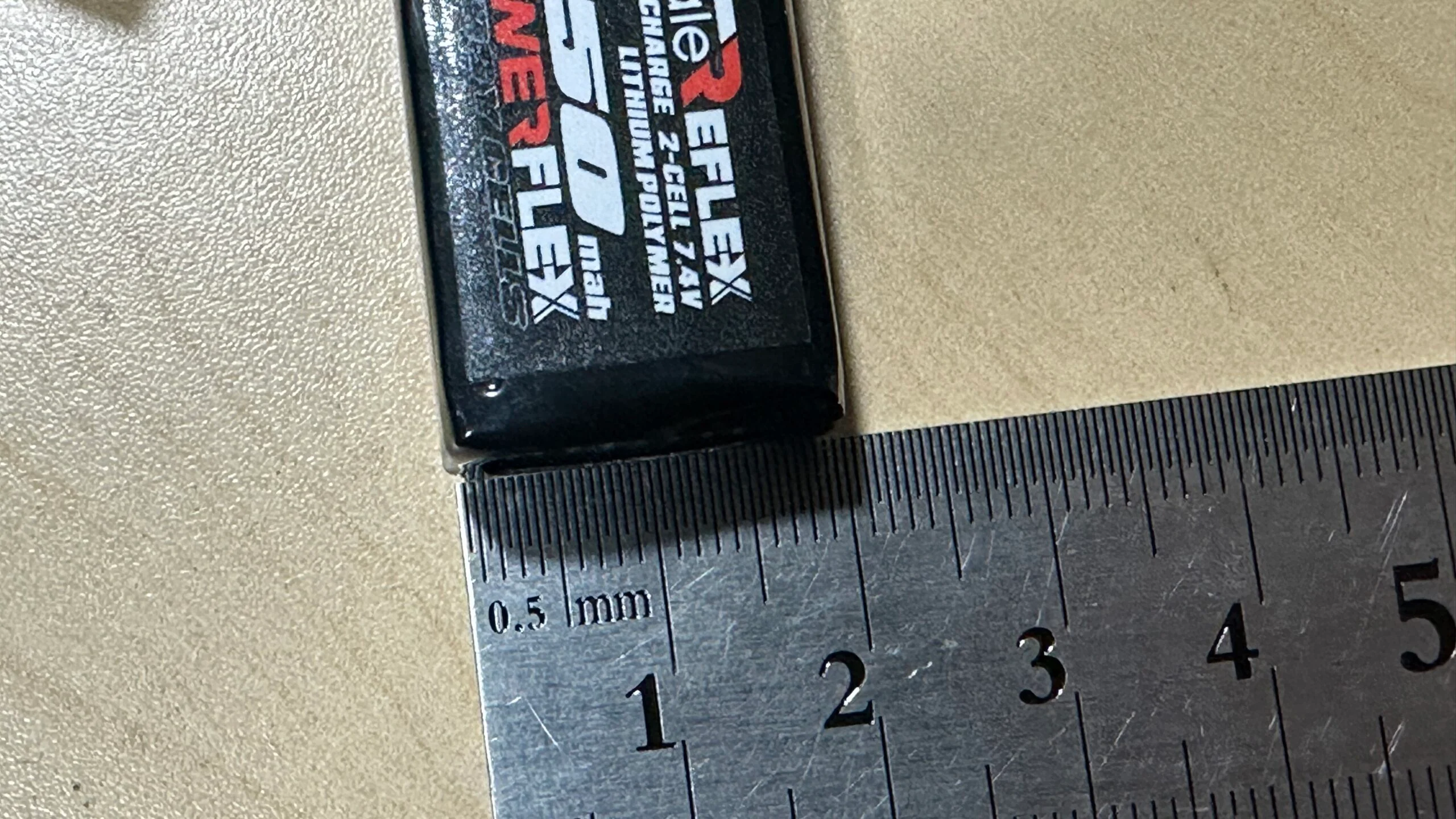 POWERFLEX 350mah 2S LIPO 7.4v -70C - Lightweight Lipo (JST-PH) MINI-Z BATTERY [Scale Reflex] 850102 - Image 3