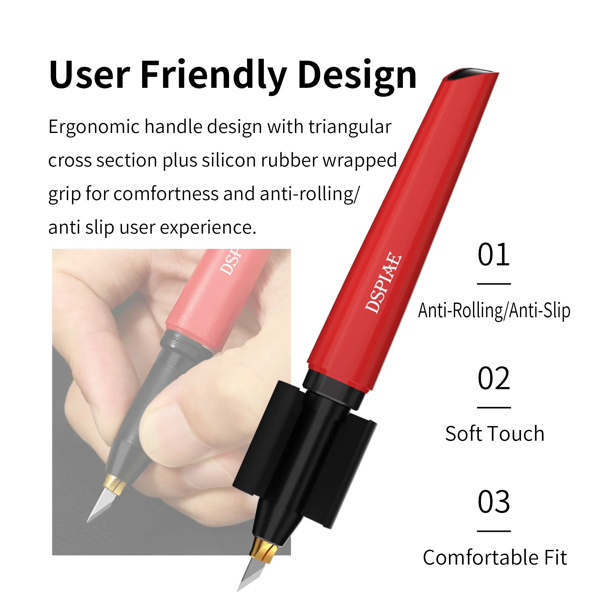 Precision Hobby Scribing Knife - w Extra Blades [DSPIAE] PT-DK - Image 4