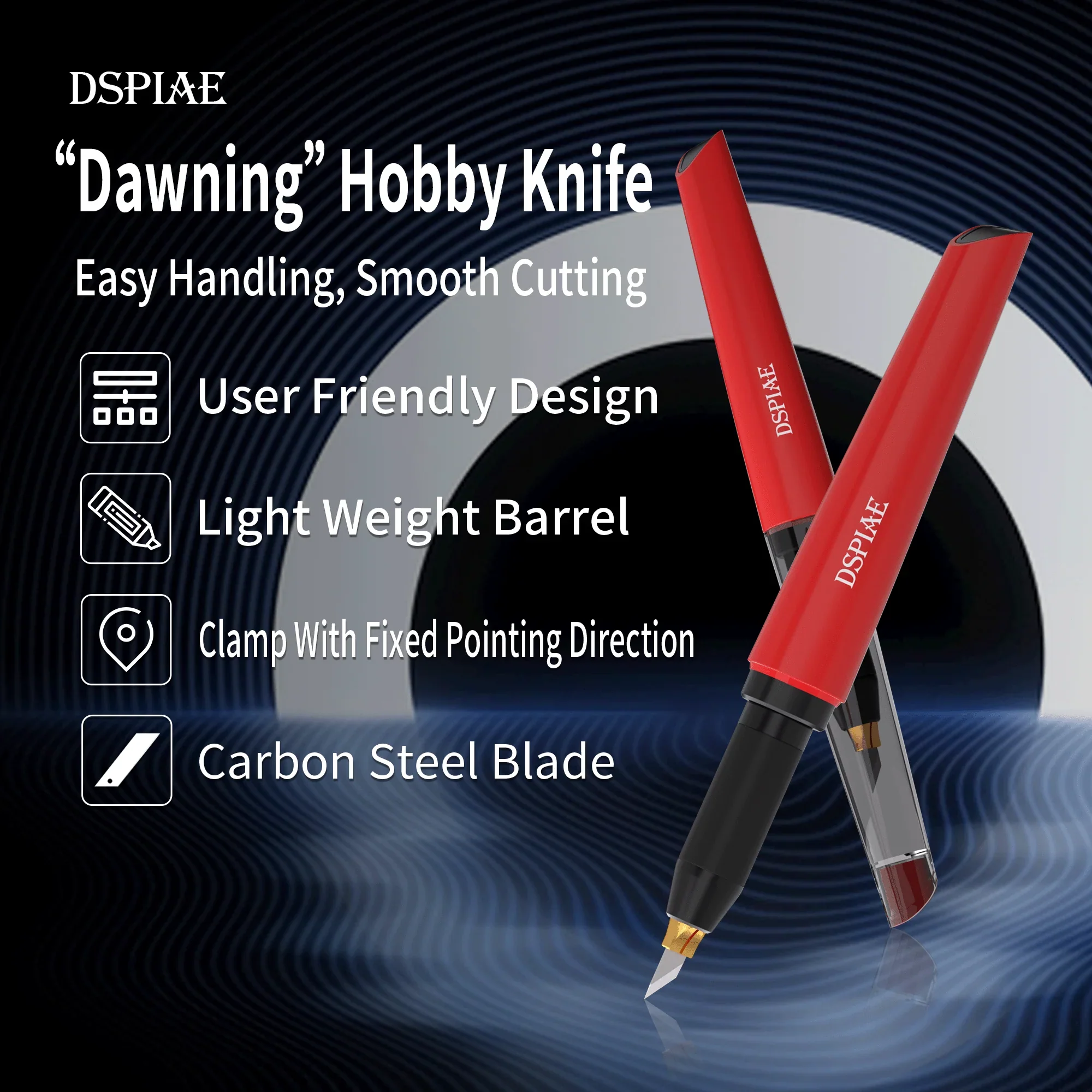 Precision Hobby Scribing Knife - w Extra Blades [DSPIAE] PT-DK - Image 6