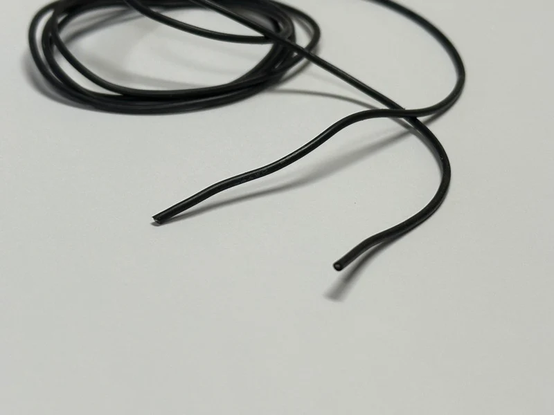 Premium 22AWG Silicon Black Power Wire (1m length) 1/28 (Mini-Z) 1/24 [Scale Reflex] 700240 - Image 3