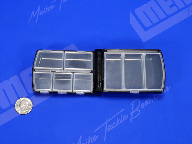 Premium Akiokun PA-6 DD Black Parts Box - (97 x 64 x 30mm)  Made in Japan [Meiho] PA-6 - Image 2