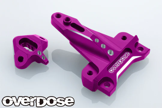 Inboard Shock Mount for GALM - PURPLE RED BLACK [OVERDOSE] OD3873 OD3874 OD2545b - Image 2