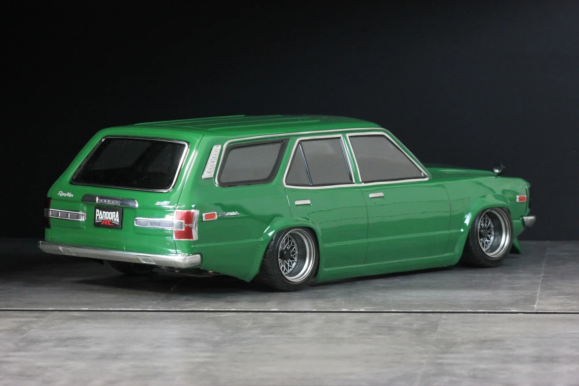 MAZDA RX-3 SAVANNA SPORTS WAGON - 1-10 Body Set (198mm/200mm) [Pandora] PAB-3219 - Image 2