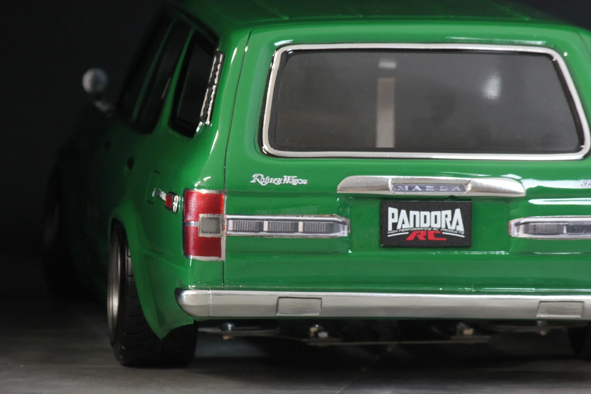 MAZDA RX-3 SAVANNA SPORTS WAGON - 1-10 Body Set (198mm/200mm) [Pandora] PAB-3219 - Image 3