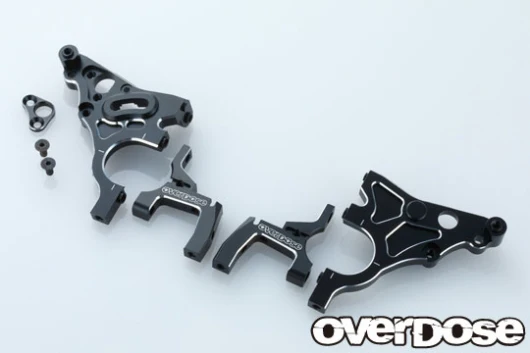 PREORDER: Multi Purpose Aluminum Rear Bulkhead for GALM (Red Black Purple) [OVERDOSE] OD2588b OD3876 OD3875