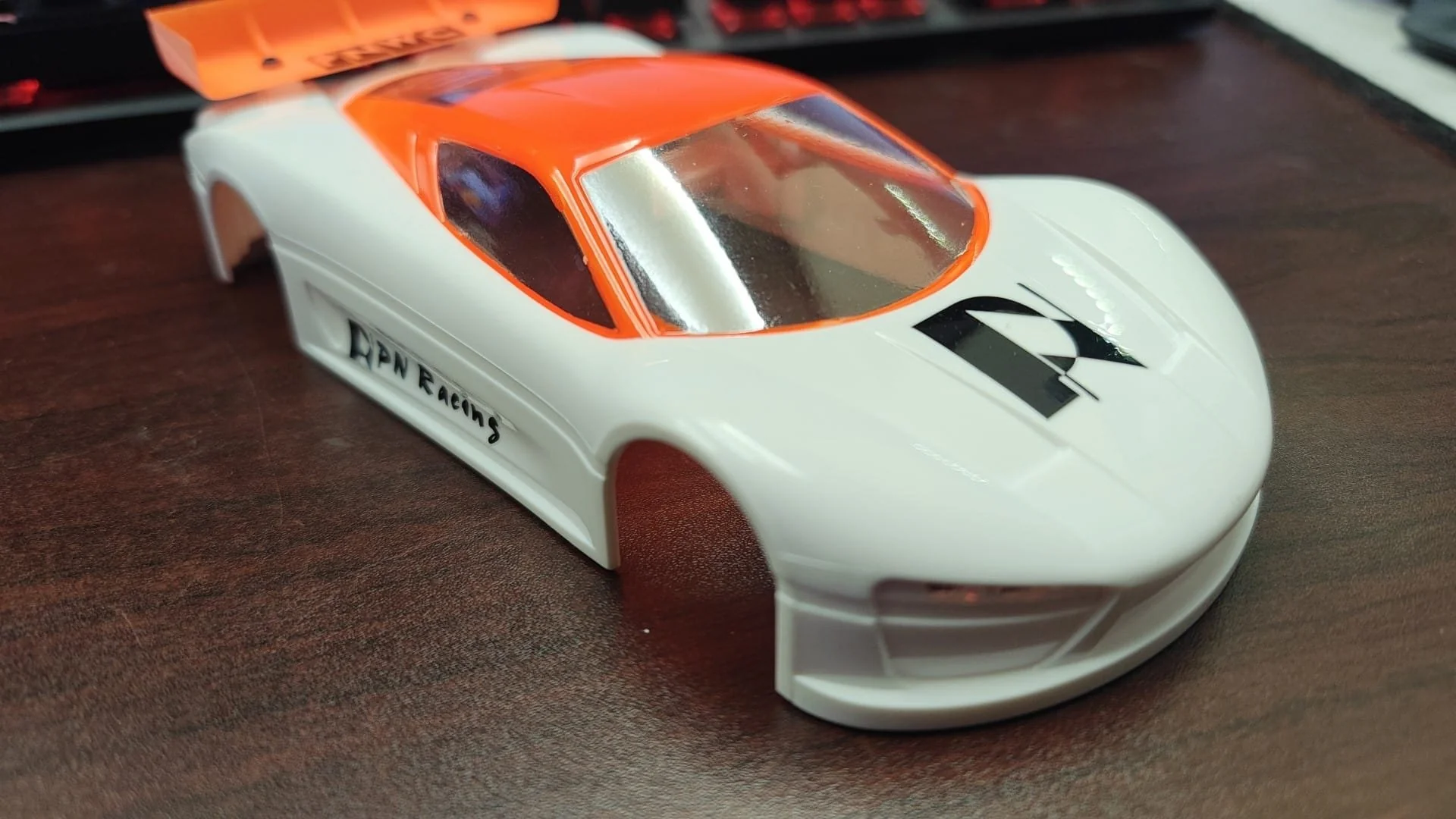 ORANGE - Concept C9 ABS Car Body Kit for 1/28 Mini-Z [PN Racing] PN 600500O - Image 11