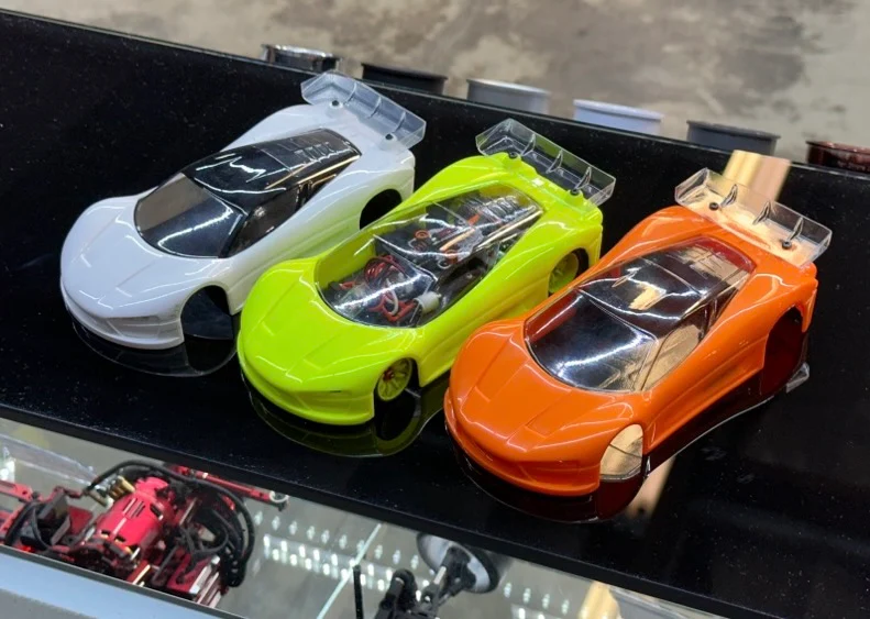 ORANGE - Concept C9 ABS Car Body Kit for 1/28 Mini-Z [PN Racing] PN 600500O - Image 5