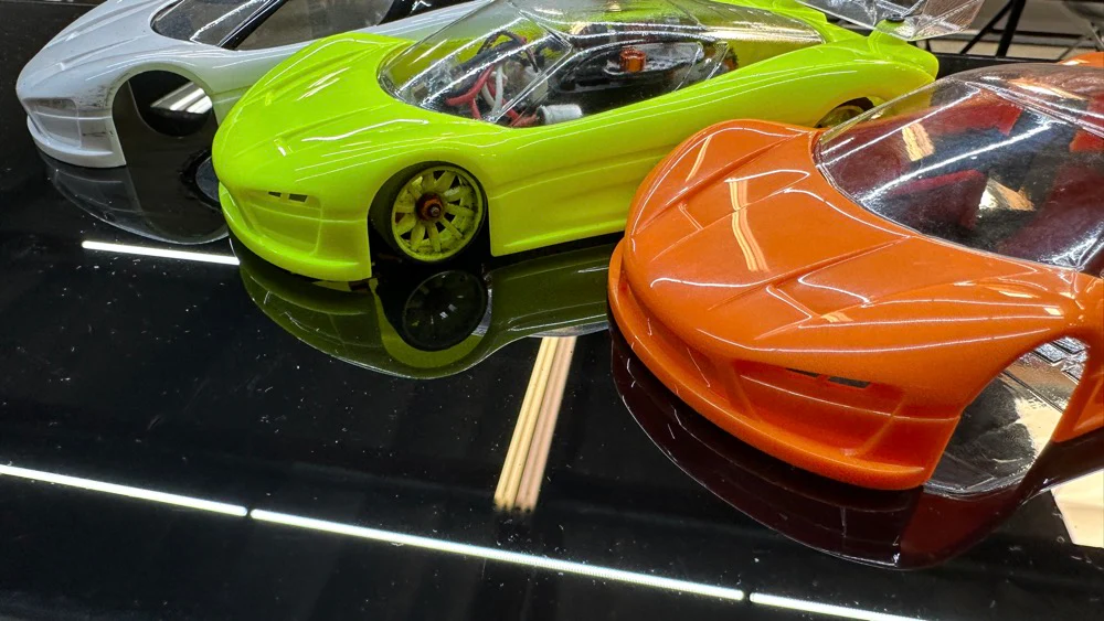 ORANGE - Concept C9 ABS Car Body Kit for 1/28 Mini-Z [PN Racing] PN 600500O - Image 9