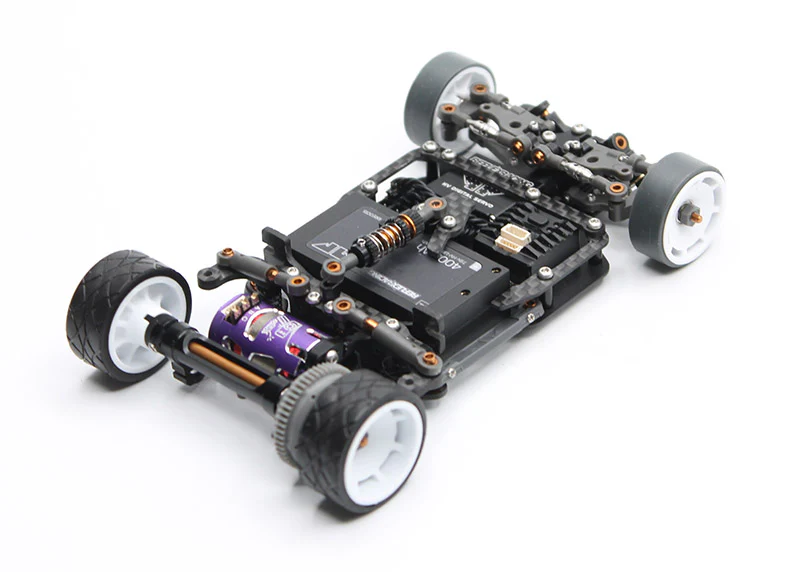 RX28D Gen 3 Car Kit RX28 1-28TH SCALE 2WD CHASSIS KIT - G3 [Reflex Racing] RX28DG3-KIT - Image 4