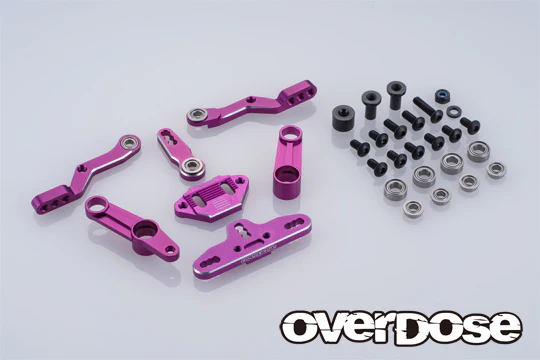 Triple Link Steering Wiper Set TYPE-2 for GALM RED PURPLE BLACK [OVERDOSE] OD3923 OD3922 OD3921 - Image 3