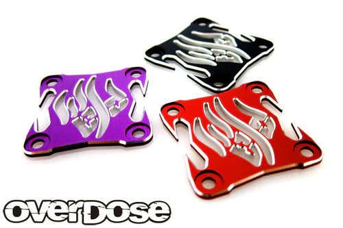 PREORDER: V2 WELD OD Aluminum Cooling Fan Cover (30x30mm) RED PURPLE BLACK [Overdose] OD3972 OD3971 OD3970