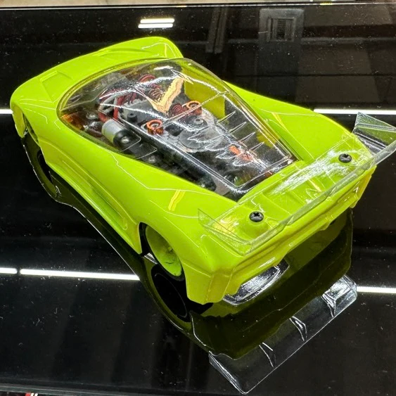 YELLOW - Concept C9 ABS Car Body Kit for 1/28 Mini-Z [PN Racing] PN 600500Y - Image 2