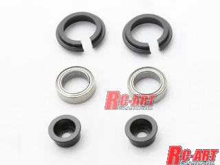 PRO GRESS Bearing Spring Retainer #0 (2 pieces) RED PURPLE BLACK [RC-Art] WP-0163 WP-0185 WP-0186 - Image 6