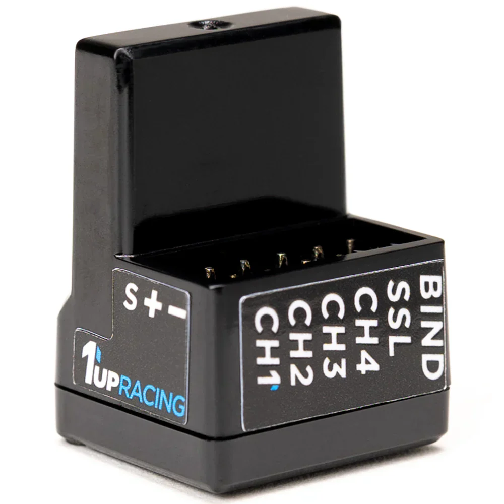 PRO-RX 4-Channel Sanwa FH5 Antenna-Free 2.4GHz Receiver [1up Racing] 1UP10106 - Image 2