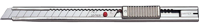 Professional - Retractable RED DOT Knife - Blade (Tint-Vinyl)- Made in Japan [NT Cutter] A-1P - Image 4